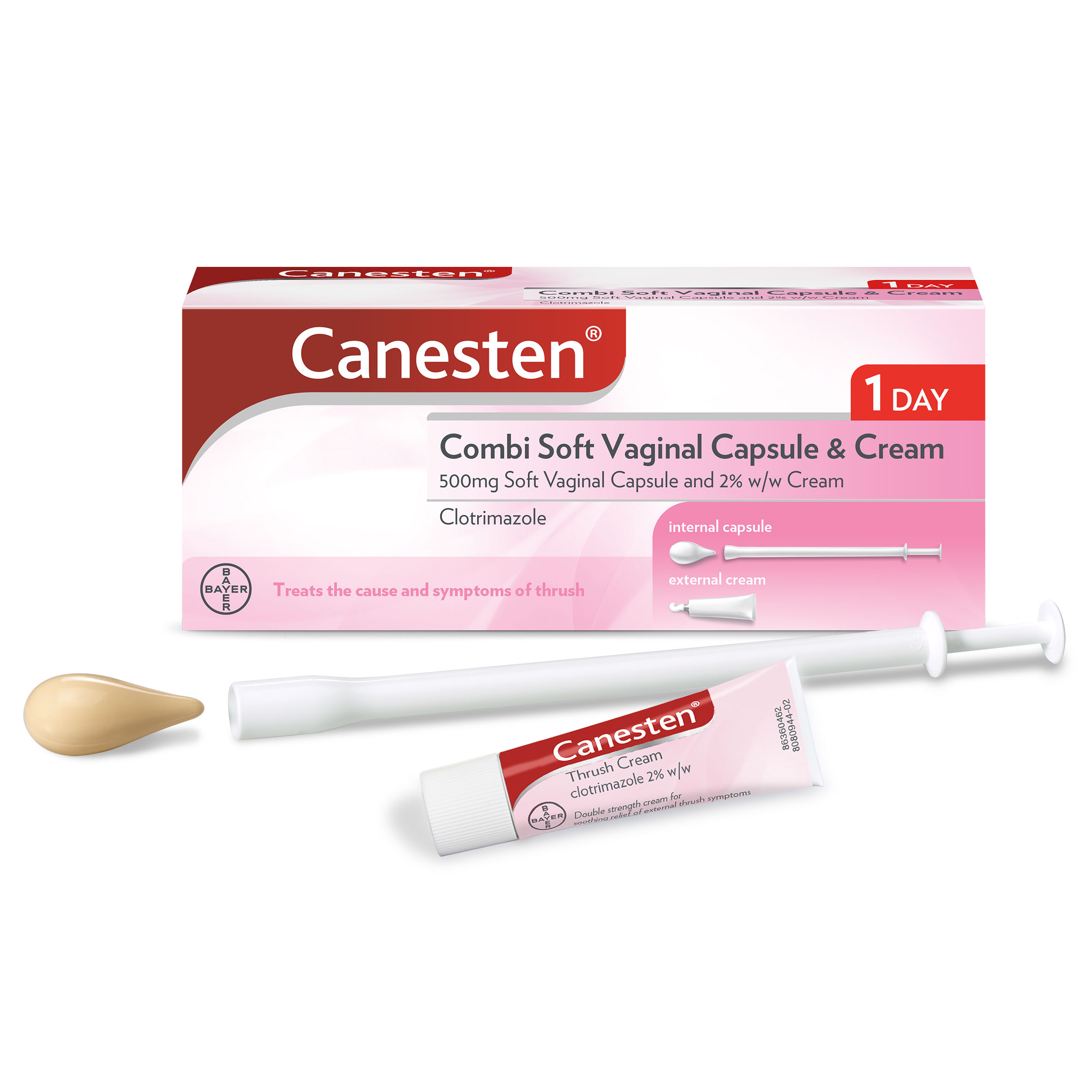 CANESTEN SOFT GEL PESSARY COMBI
