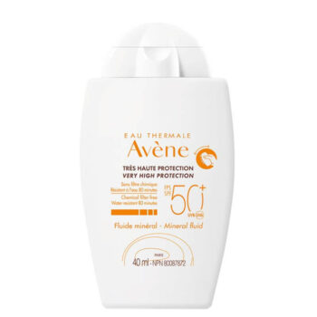 AVENE Sun Care - Intolerant Skin  SPF 50+ Mineral Fluid 40ML