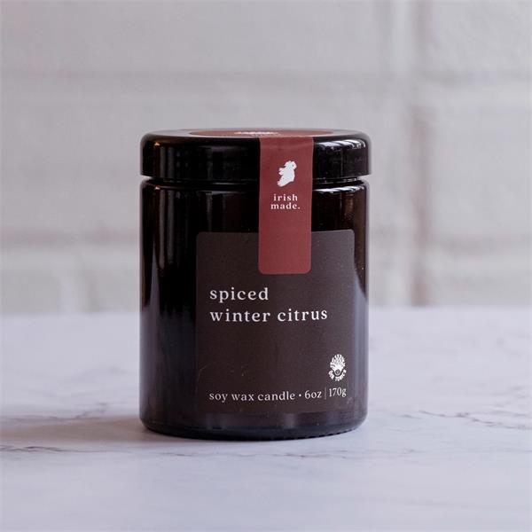 Oir Tonics Spiced Winter Citrus Soy Wax Candle 170g