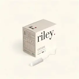 Riley Organic Tampon Regular (12 Pack)