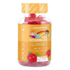 Novomins Kids Vitamin D3 Gummies 400iu 90 day Supply